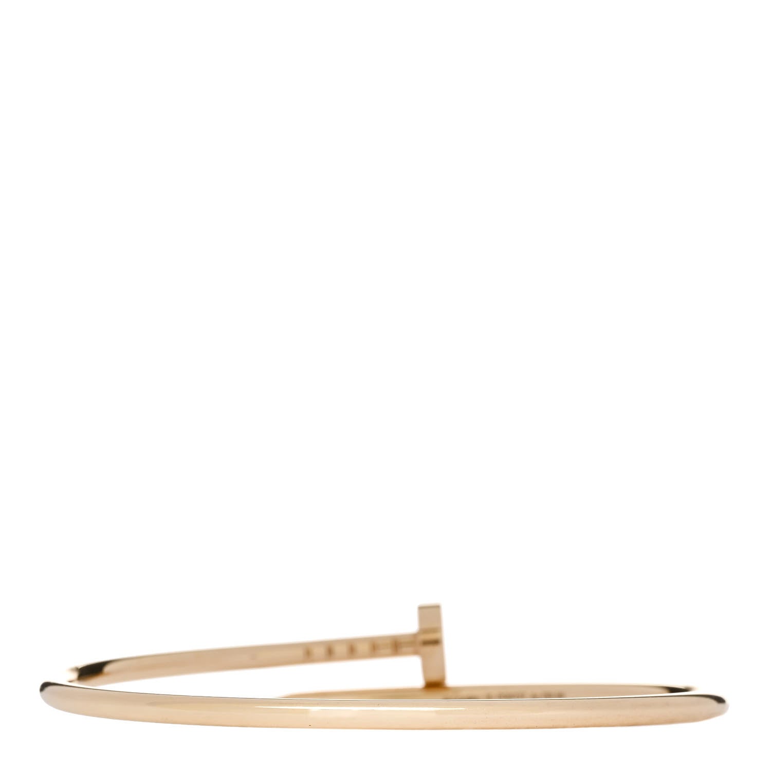 Cartier 18K Yellow Gold Small Juste Un Clou Bracelet 16 2 of 4