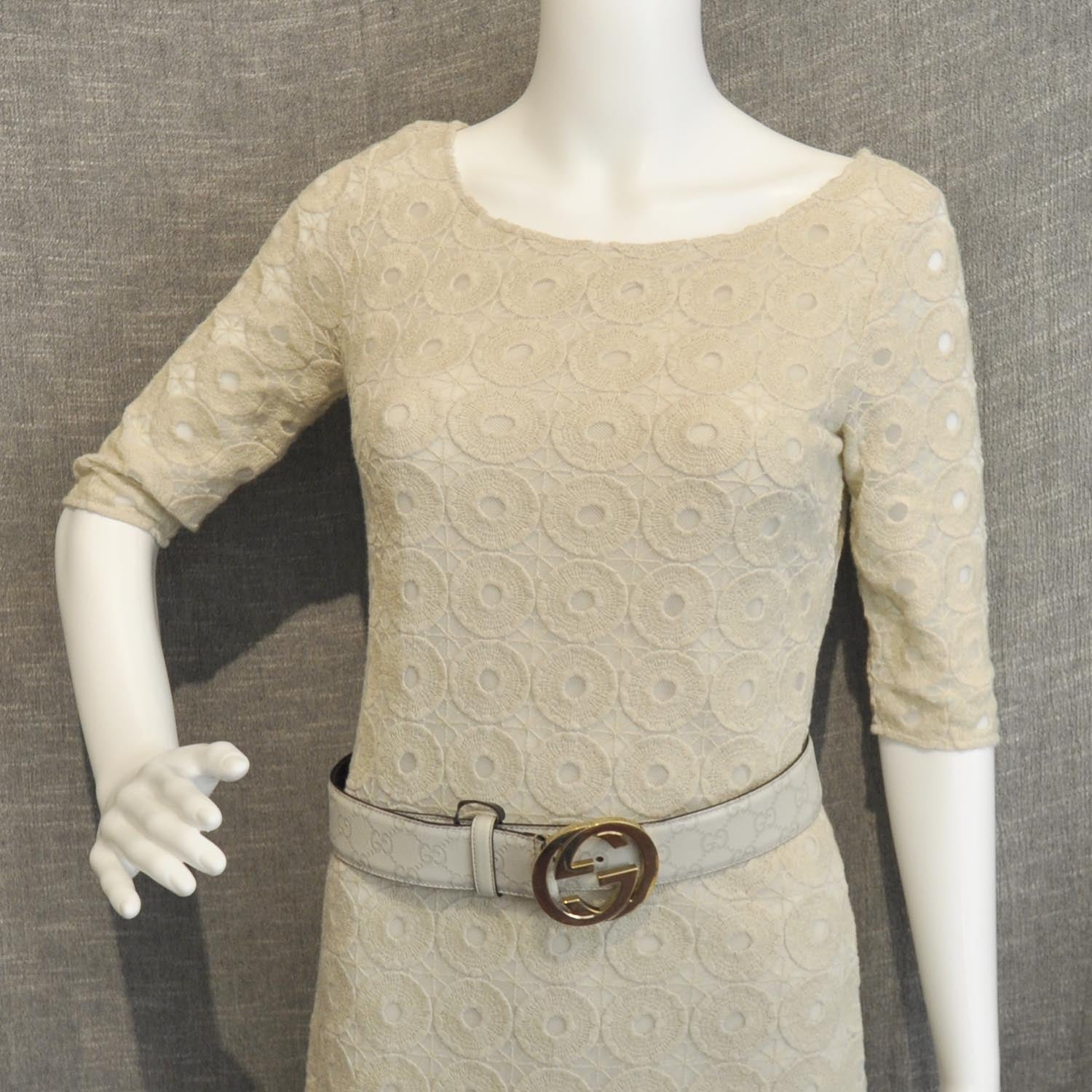 Gucci Guccissima GG Belt 80 32 2 of 6