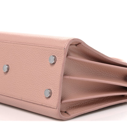 Saint Laurent Grained Calfskin Baby Sac De Jour Antique Rose 9 of 10