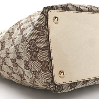 Gucci Monogram Eclipse Tote White 10 of 11