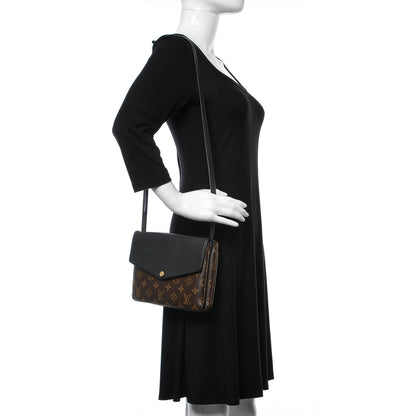 Louis Vuitton Monogram Twice Pochette Black 2 of 13