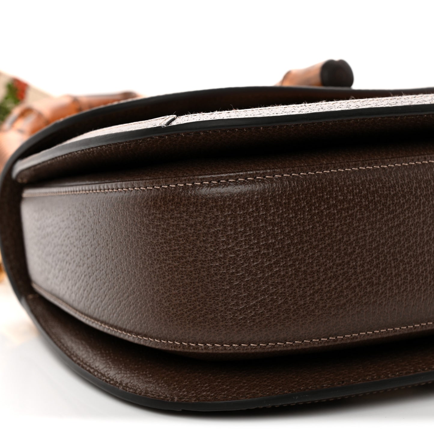 Canvas Calfskin 100 Centennial Music Medium Bamboo 1947 Top Handle Bag Multicolor