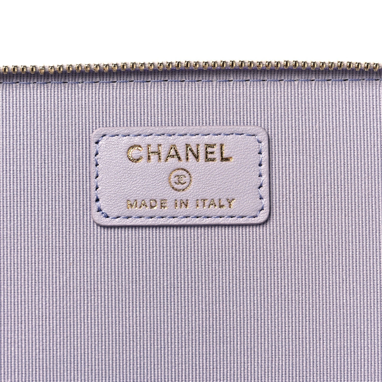 Chanel Lambskin Quilted Small Top Handle Vanity Case With Chain Light Purple 5 of 8