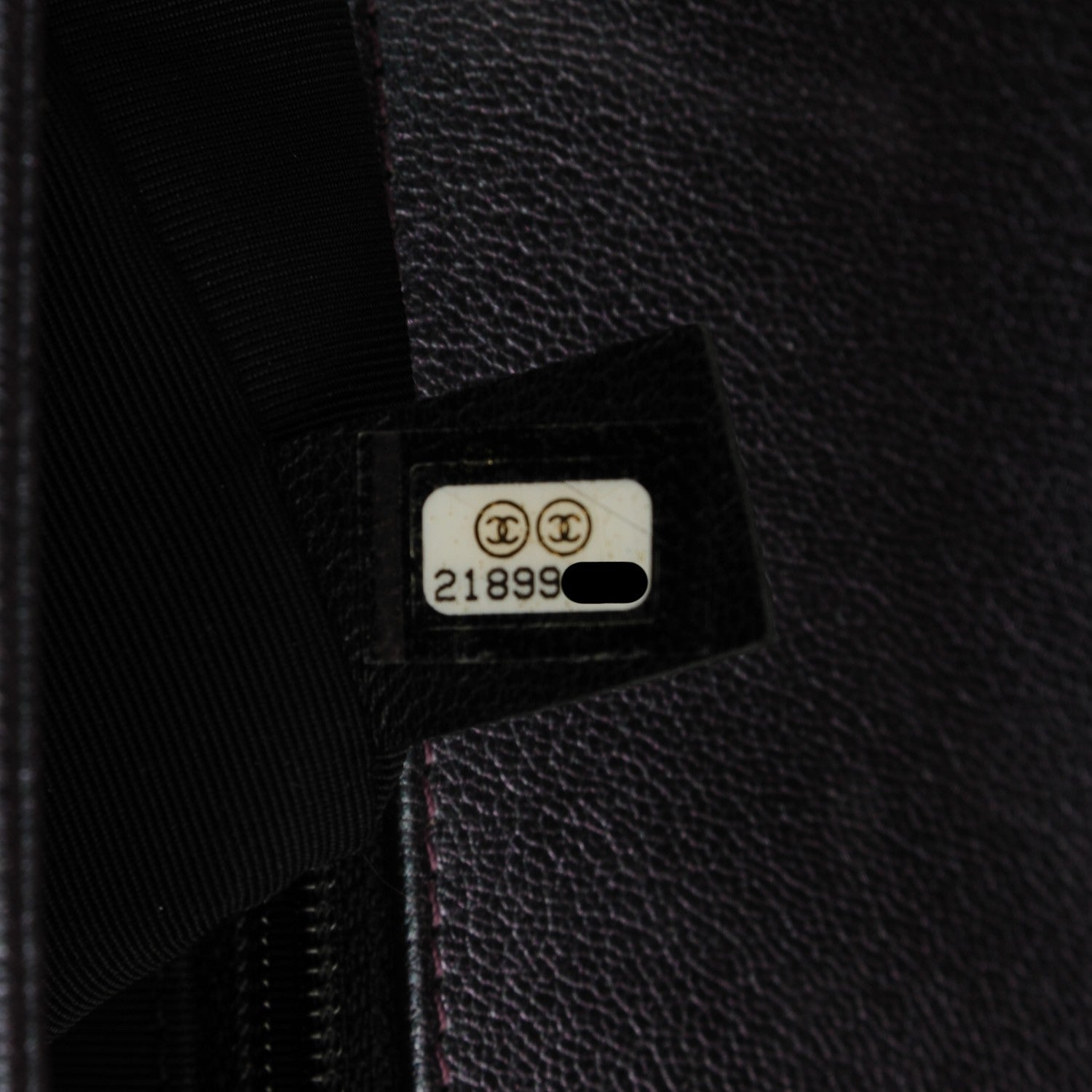 Chanel Iridescent Goatskin Quilted New Medium Boy Flap Purple 7 of 8