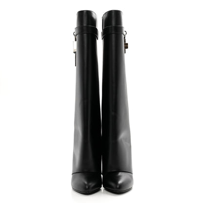 Givenchy Calfskin Shark Lock Pant Boots 39 Black 2 of 10