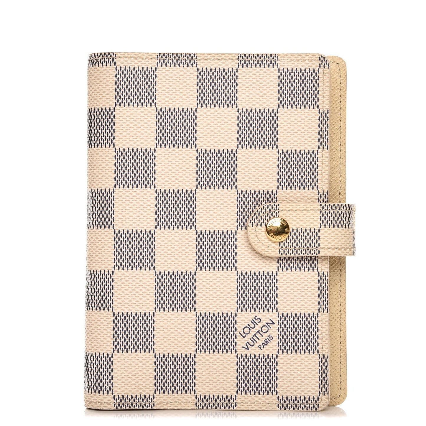Damier Azur Small Ring Agenda Cover