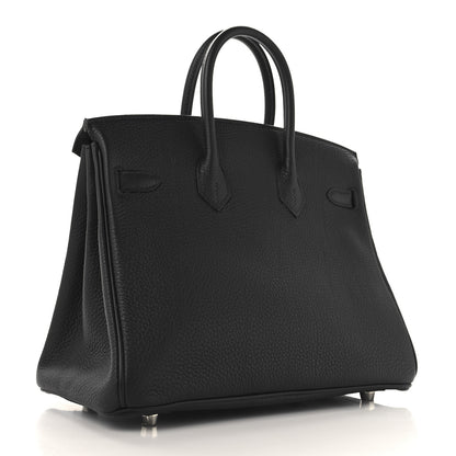 Hermes Togo Birkin 25 Black 3 of 13