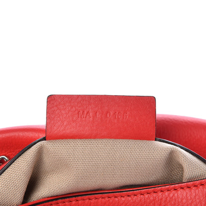 Givenchy Waxy Grained Calfskin Mini Pandora Pure Flap Bag Red 9 of 9