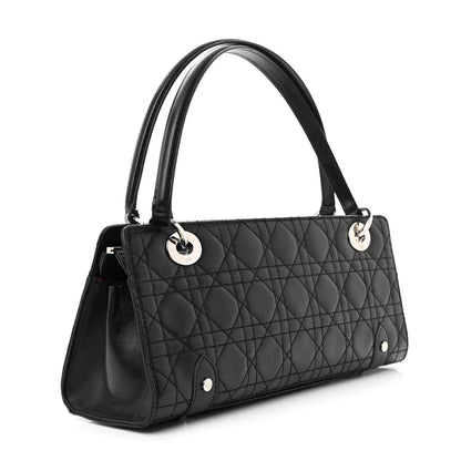 Christian Dior Lambskin Cannage Soft Lady Dior East West Black 3 of 12