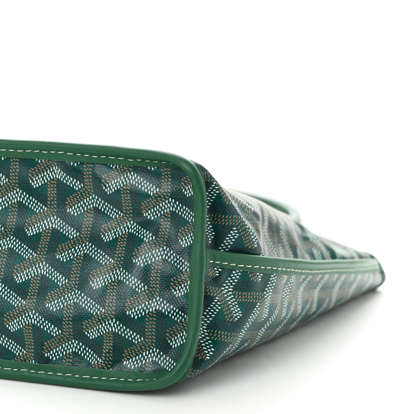 Goyardine Reversible Mini Anjou Green