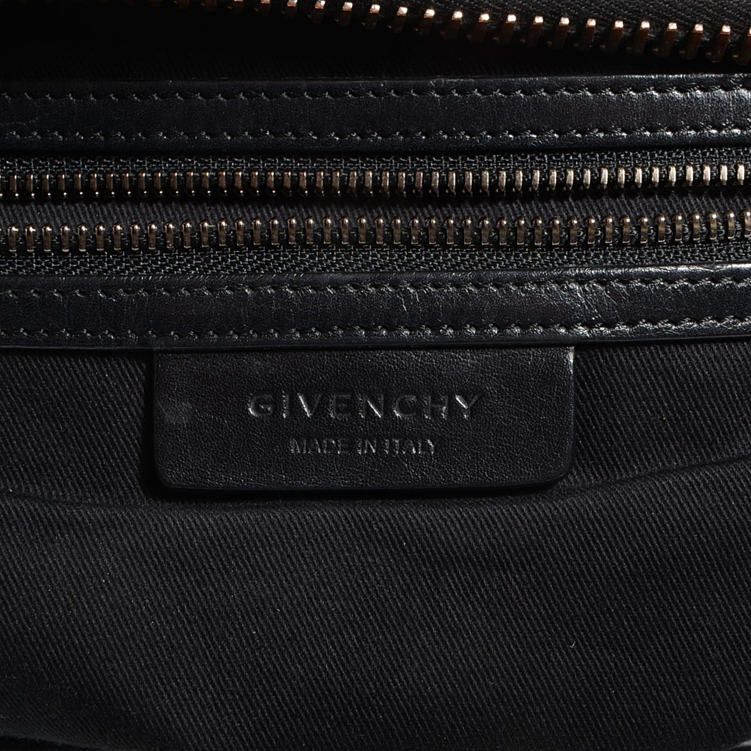 Givenchy Shiny Lord Calfskin Medium Antigona Black 6 of 11