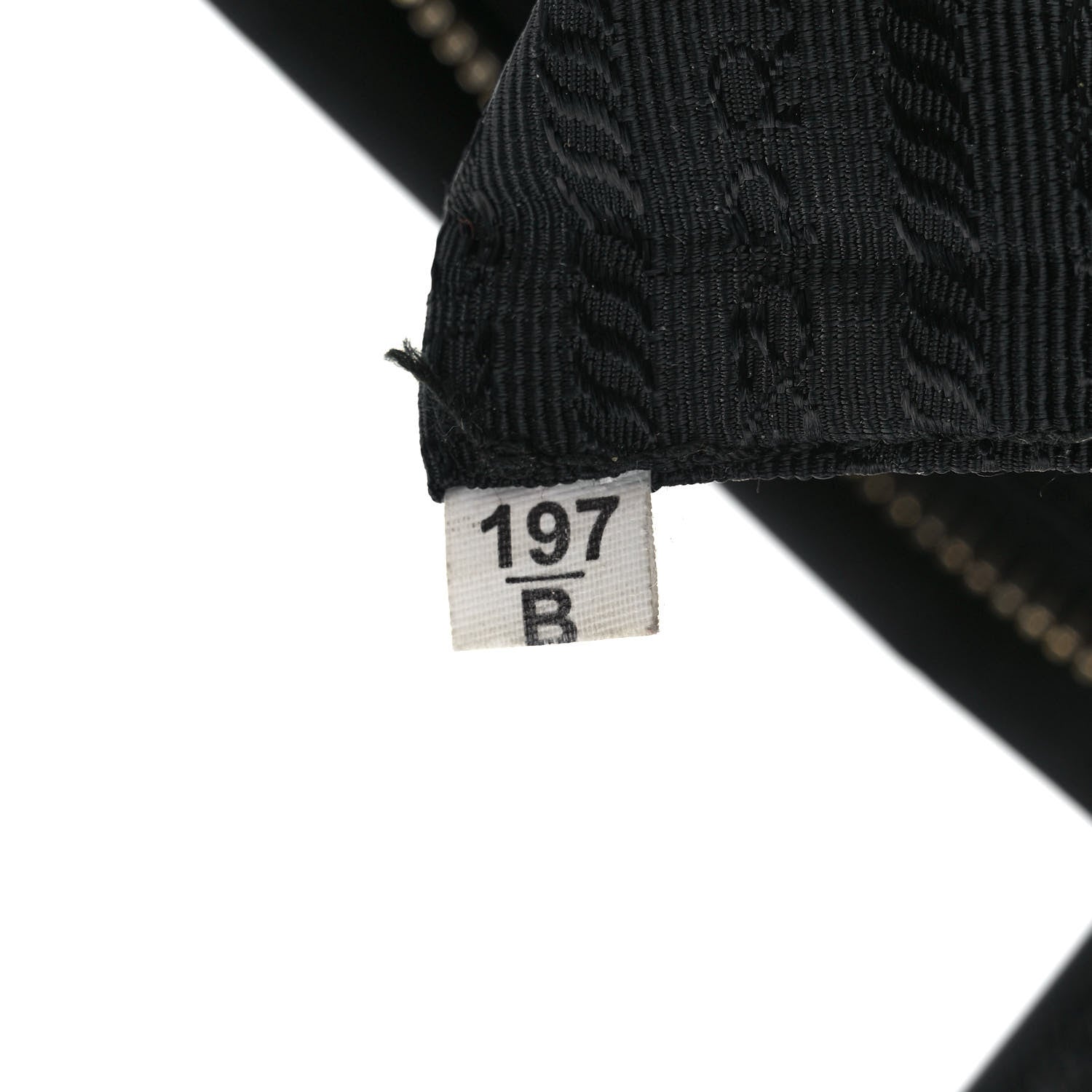 Prada Tessuto Nylon Saffiano Shopping Tote Black 6 of 10