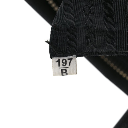 Prada Tessuto Nylon Saffiano Shopping Tote Black 6 of 10