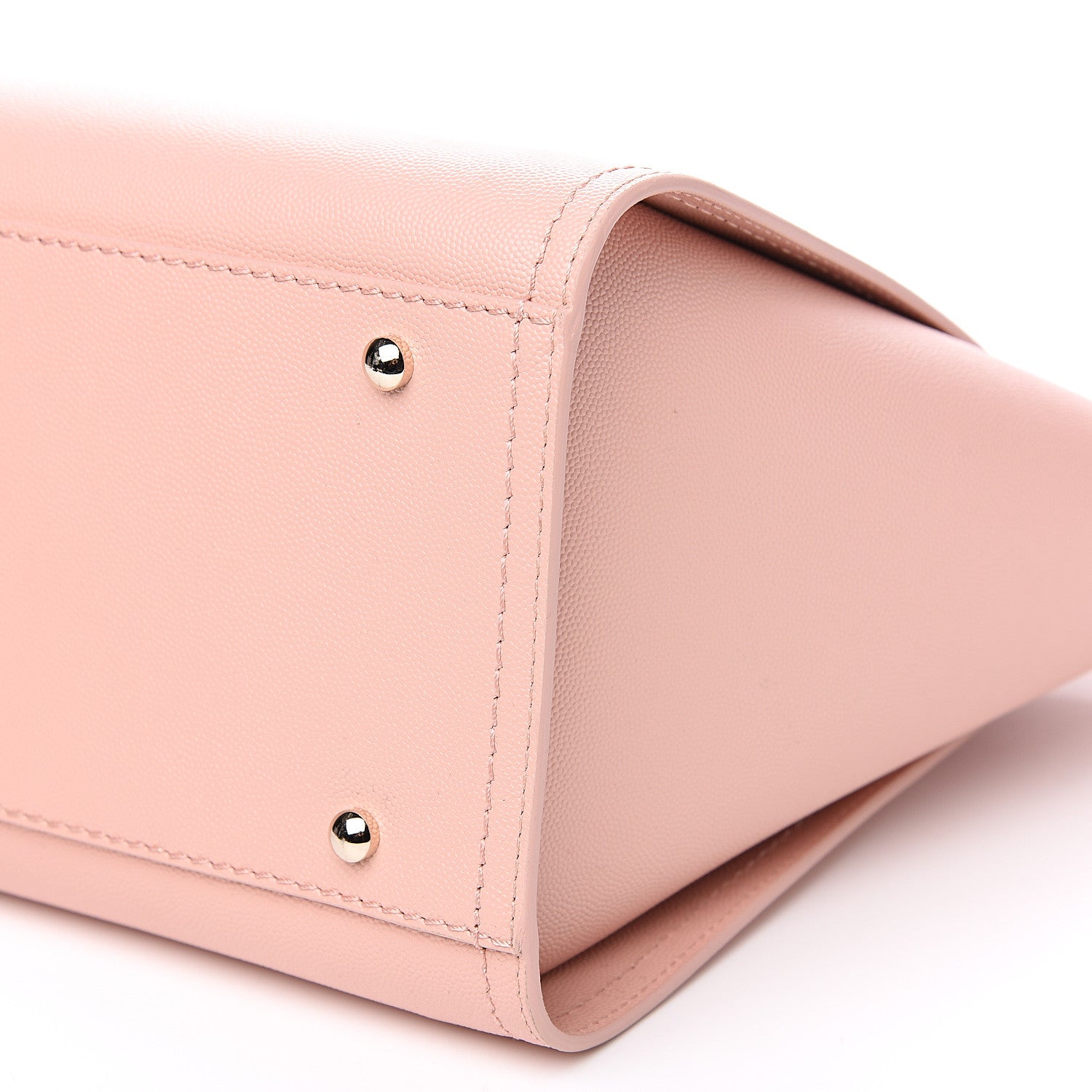 Chanel Caviar Small Studded Deauville Tote Light Pink 8 of 8