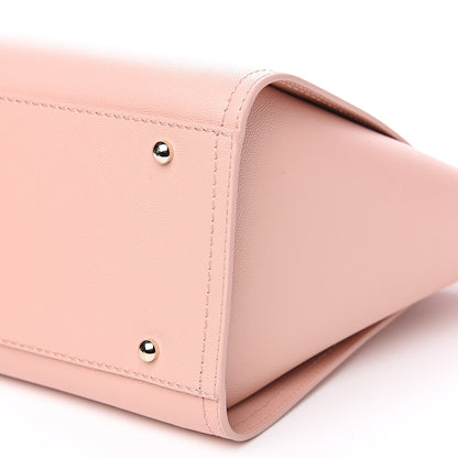 Chanel Caviar Small Studded Deauville Tote Light Pink 8 of 8