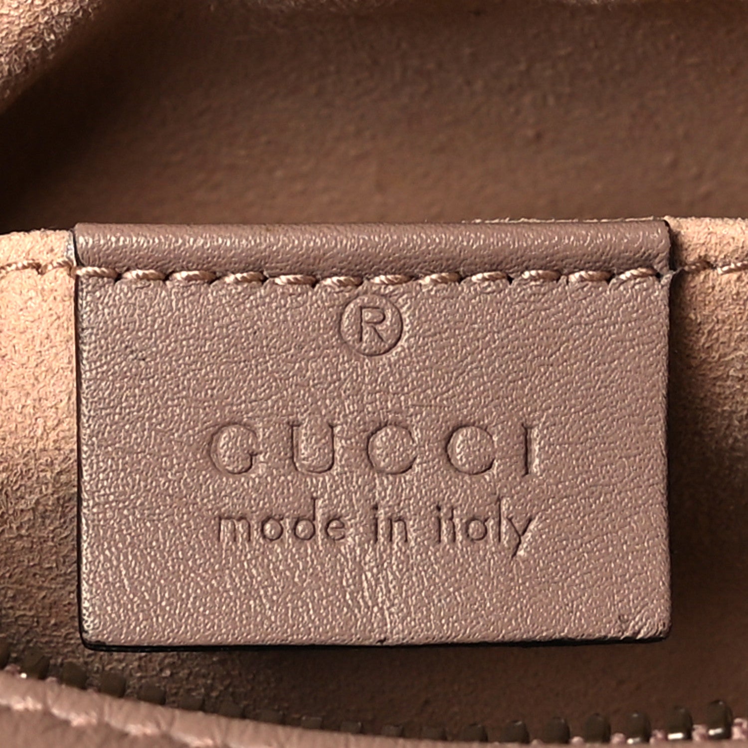 Gucci Calfskin Matelasse Studded Small Pearly GG Marmont Chain Shoulder Bag Porcelain Rose 6 of 9