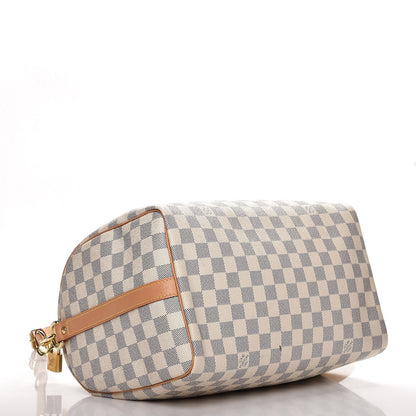 Louis Vuitton Damier Azur Speedy Bandouliere 30 5 of 11