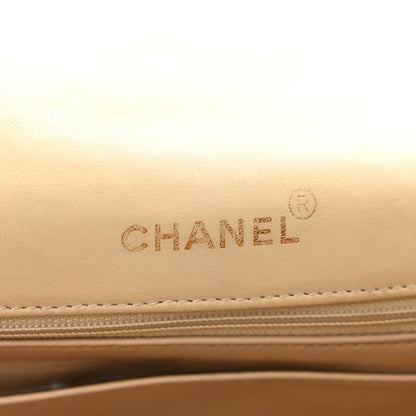 Chanel Lambskin Quilted Medium Single Flap Beige 7 of 14