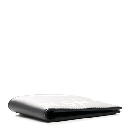 Burberry Calfskin Horseferry Coordinates Print Wallet Black 4 of 6