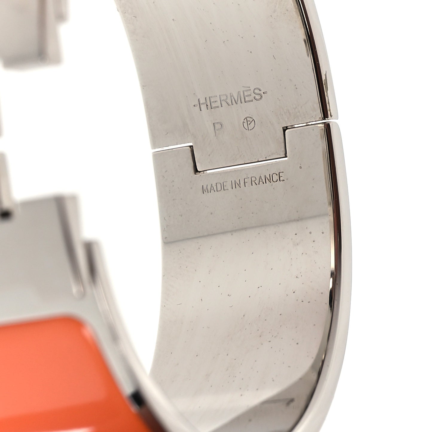 Enamel Wide Clic Clac H Bracelet PM Mango