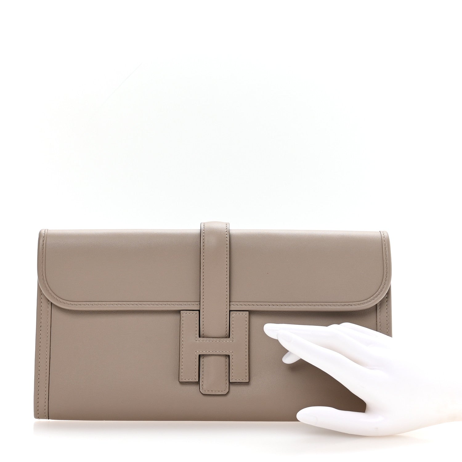 Hermes Swift Jige Elan 29 Clutch Argile 2 of 8