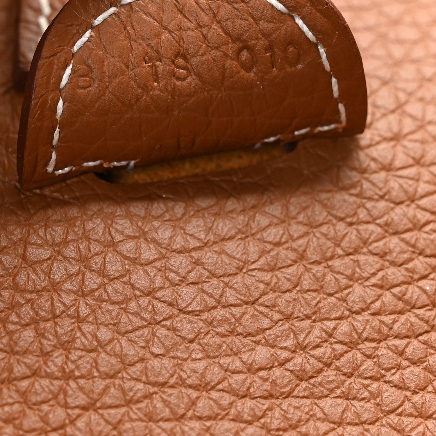 Hermes Taurillon Clemence Evelyne III PM Gold 7 of 11