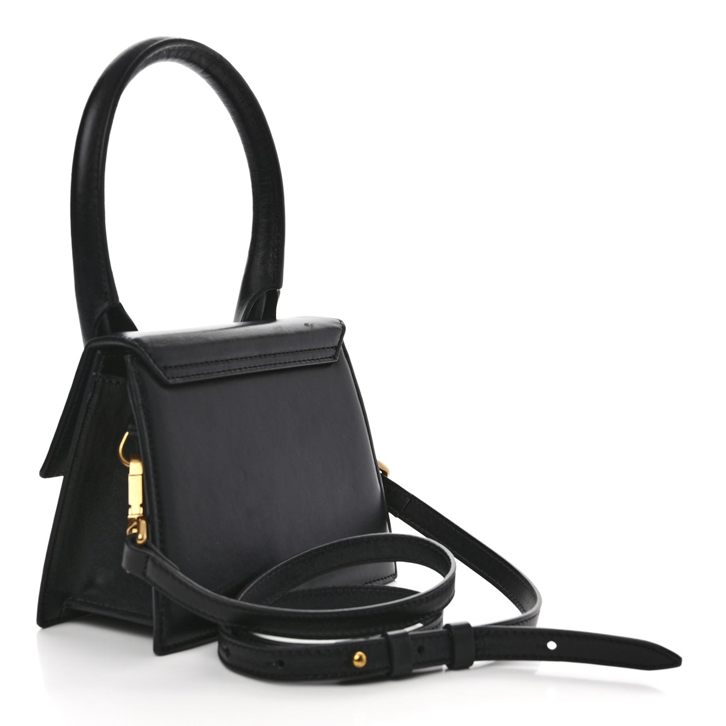 Smooth Calfskin Le Chiquito Moyen Black
