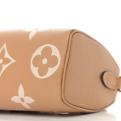 Louis Vuitton Empreinte Monogram Giant Nano Speedy Arizona Creme 9 of 9