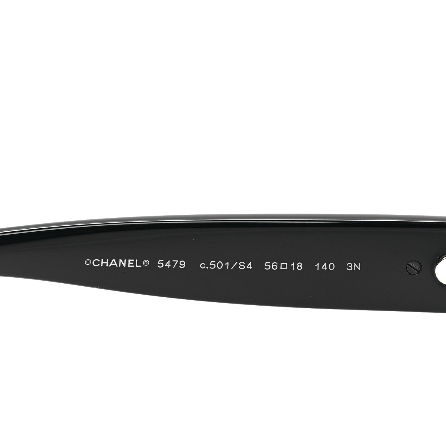 Chanel Acetate Square Heart Sunglasses 5479-A Black 14 of 14