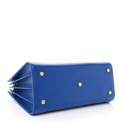 Saint Laurent Calfskin Small Sac De Jour Outremer 4 of 9