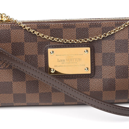 Louis Vuitton Damier Ebene Eva Clutch 10 of 12