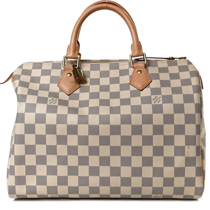 Louis Vuitton Damier Azur Speedy 30 8 of 13