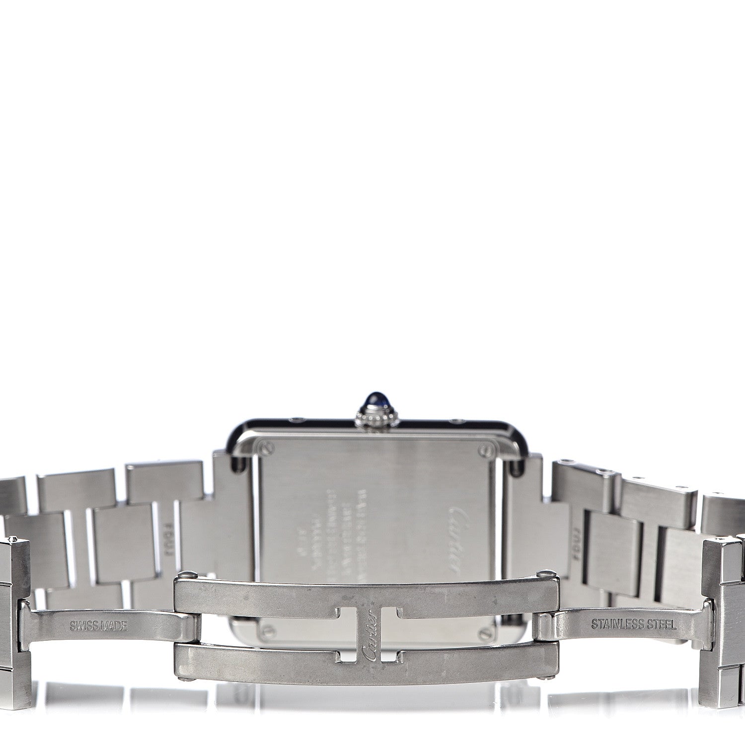Cartier Stainless Steel 24mm Tank Solo Quartz Watch 5 of 7
