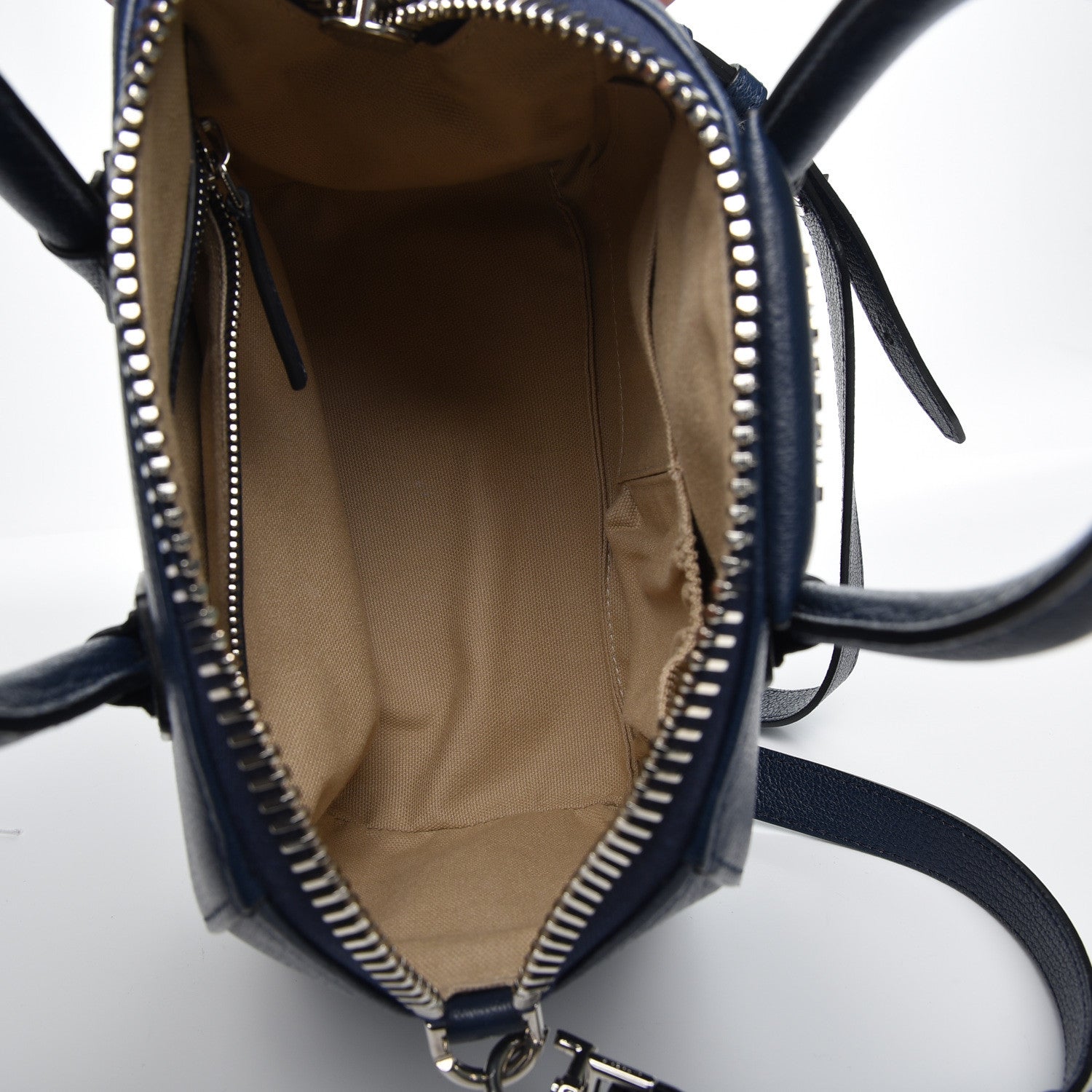 Givenchy Sugar Goatskin Mini Antigona Night Blue 4 of 8