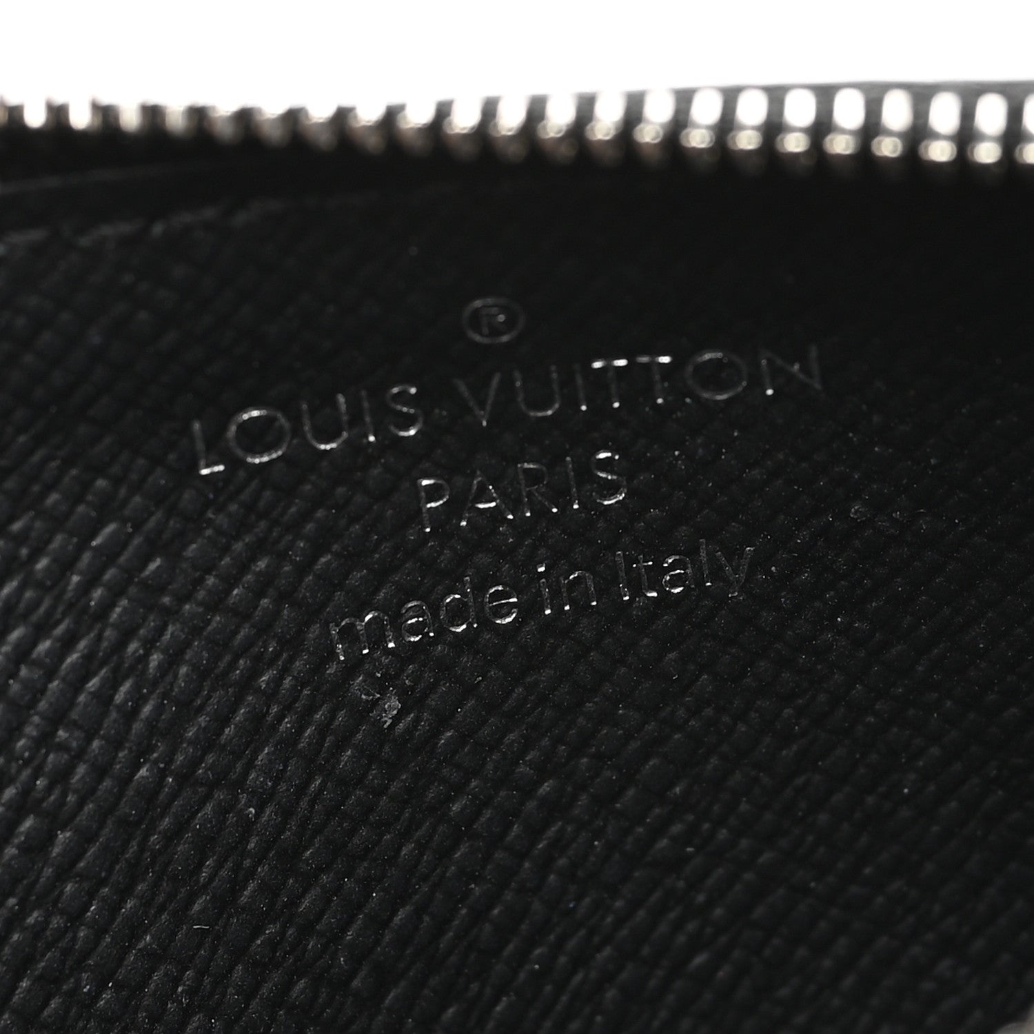 Louis Vuitton Taigarama Coin Card Holder Black 6 of 9