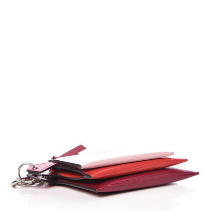 Louis Vuitton Epi Trio Card Case Wallet Rose Ballerine Rouge Fuchsia 4 of 10
