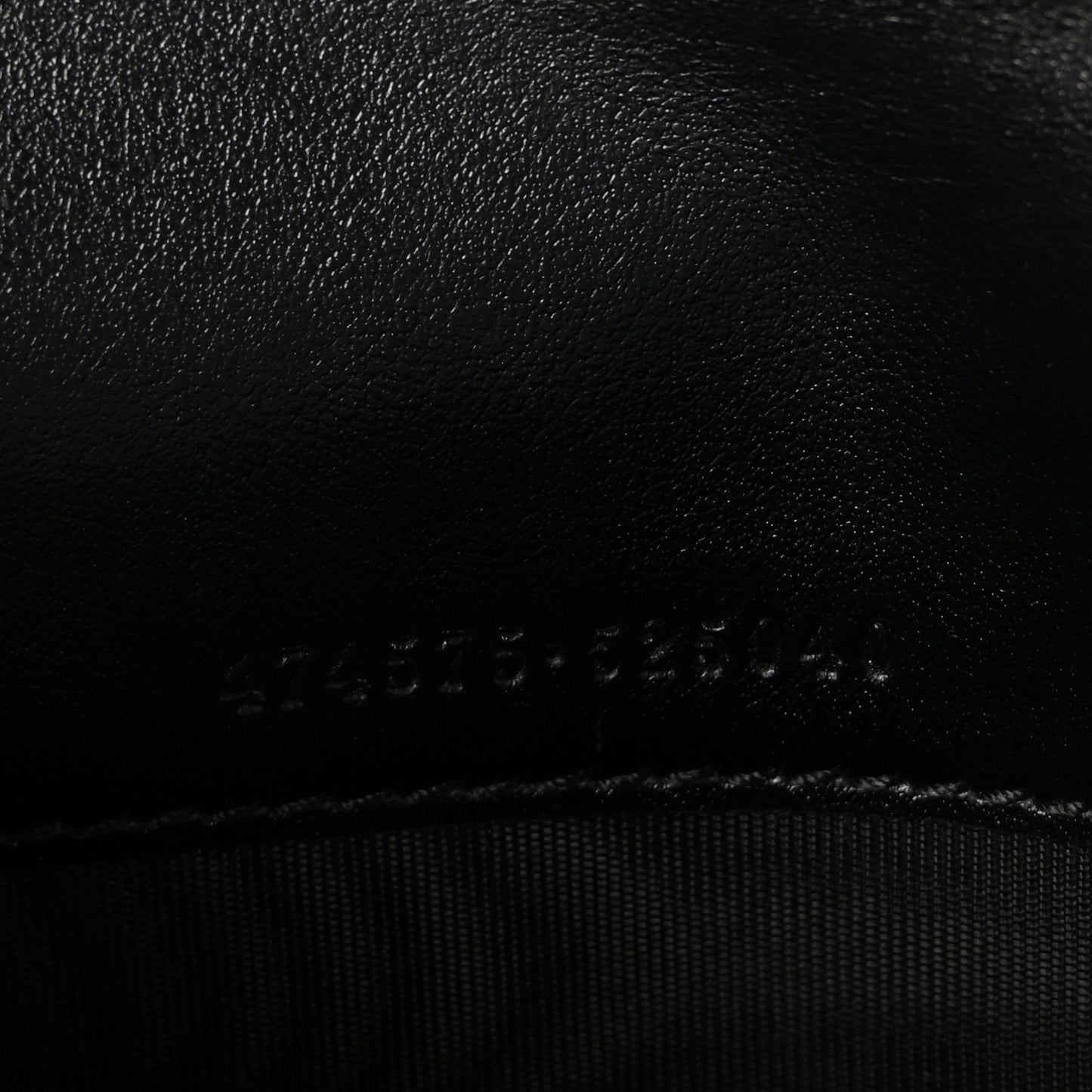 Calfskin Matelasse GG Marmont Chain Wallet Black