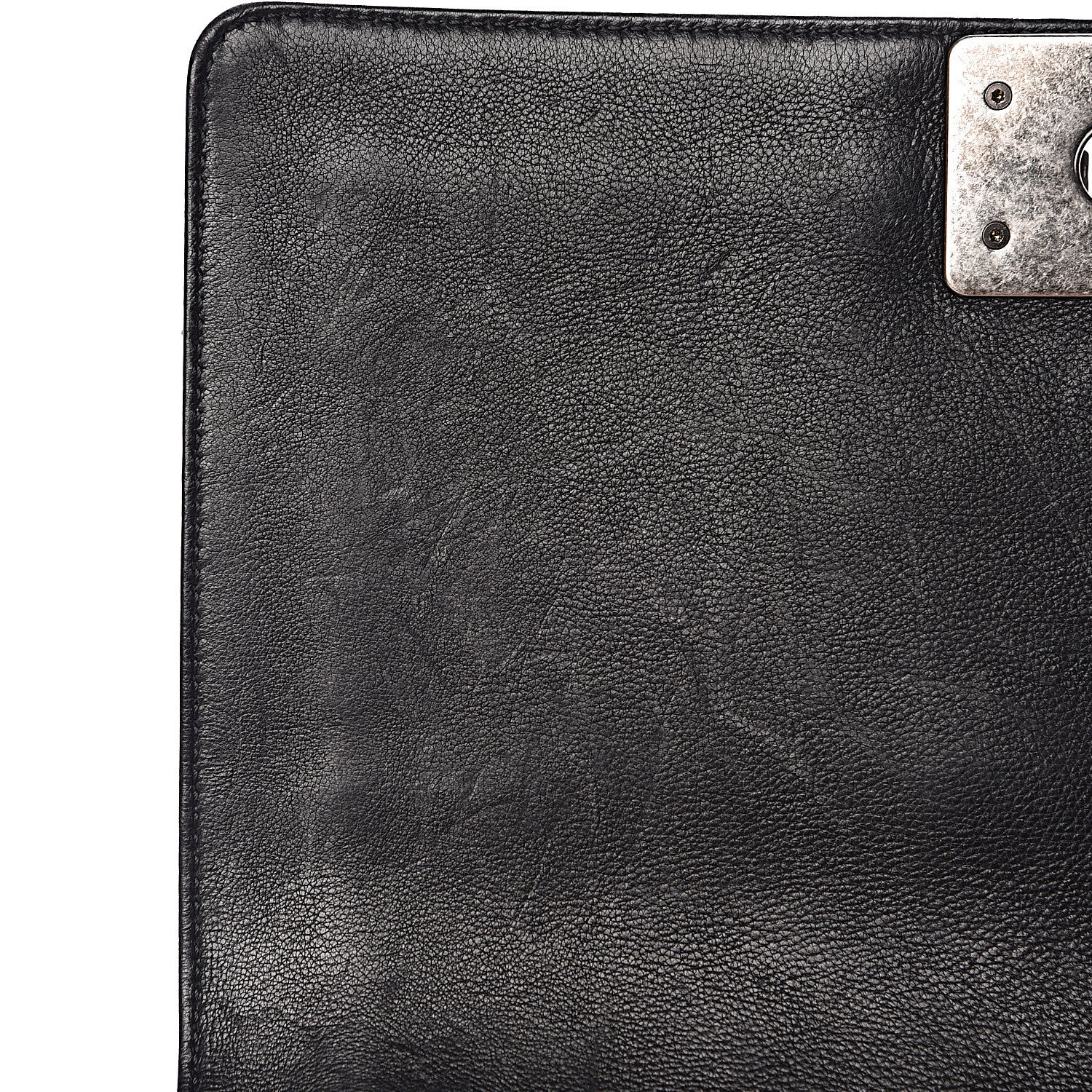 Chanel Calfskin Quilted Medium Boy Flap Black 8 of 16