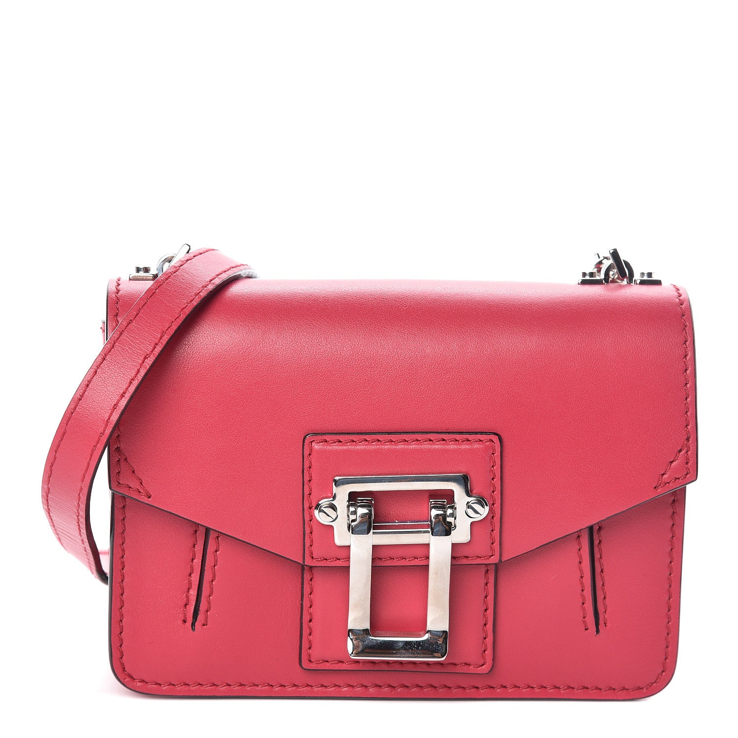 Proenza Schouler Smooth Calfskin Mini Hava Chain Crossbody Magenta 1 of 8