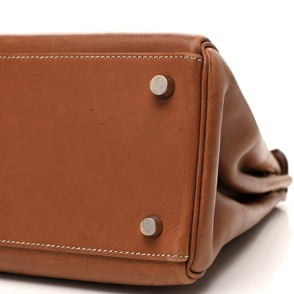 Hermes Natural Barenia Kelly Retourne 32 Fauve 14 of 14