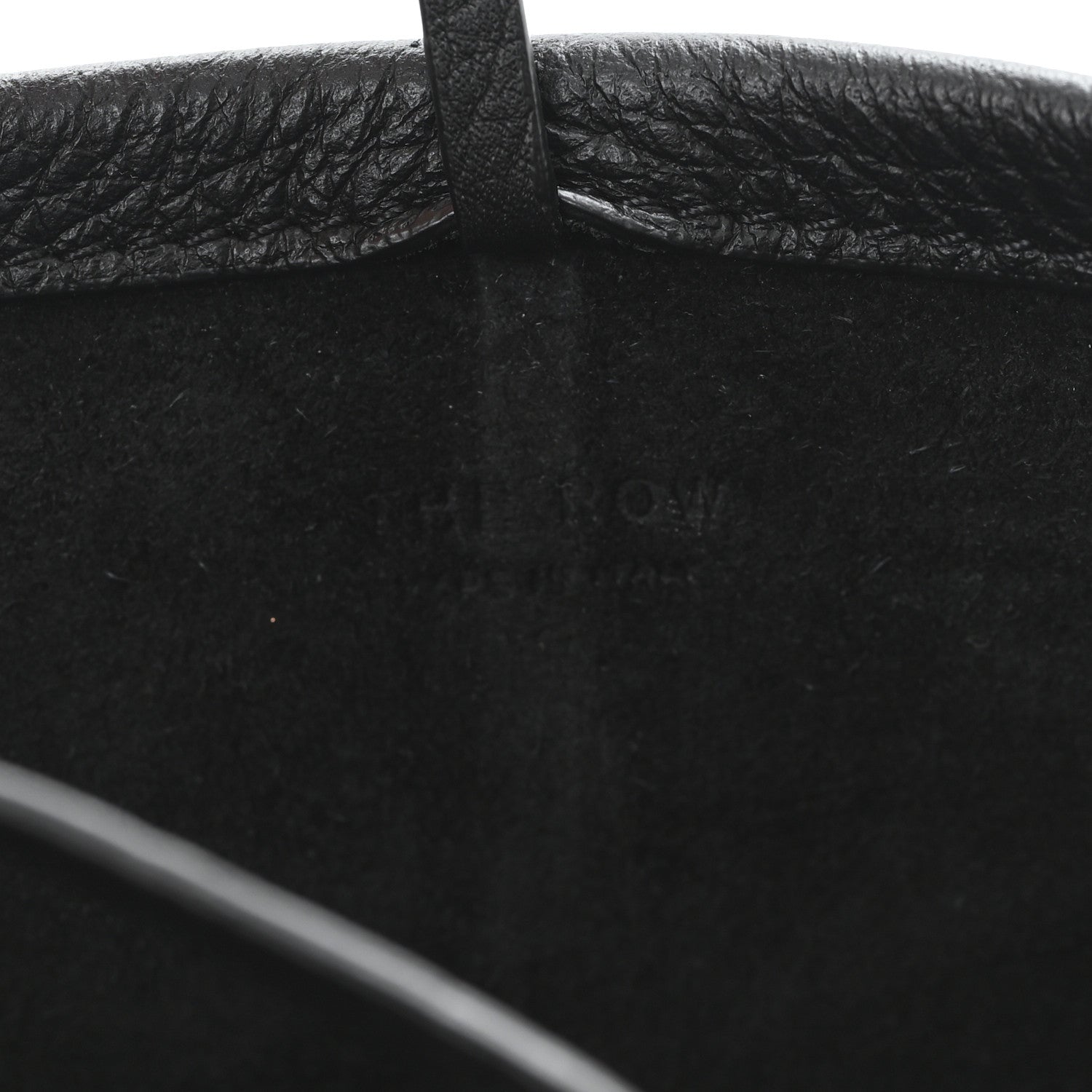The Row Grained Calfskin Small N/S Park Tote Black 6 of 9