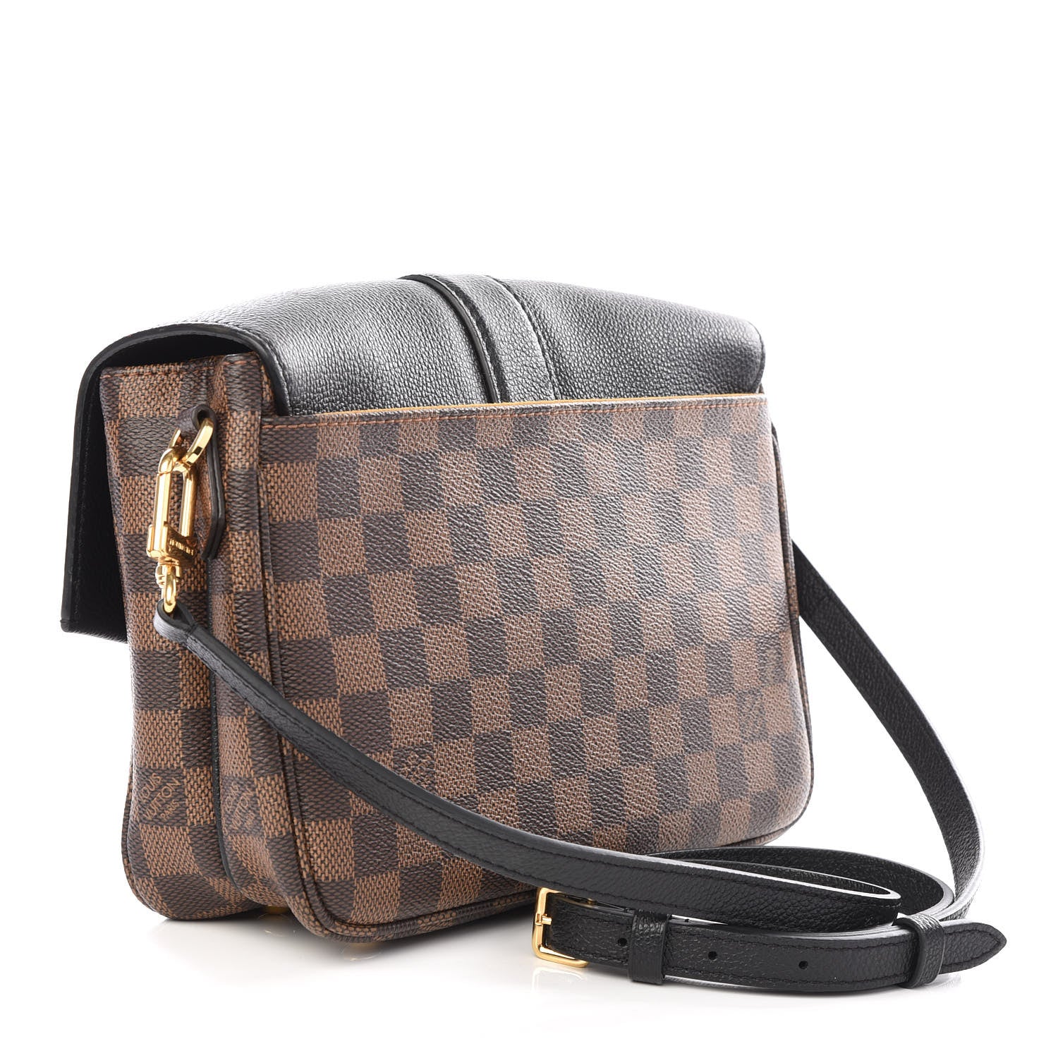 Louis Vuitton Damier Ebene Clapton Black 2 of 9