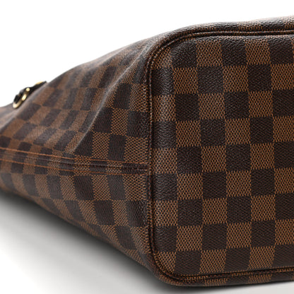 Louis Vuitton Damier Ebene Neo Neverfull MM Rose Ballerine 5 of 12