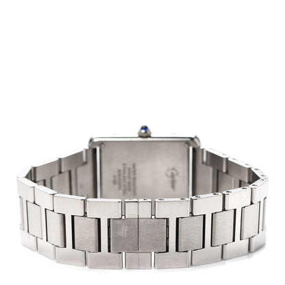 Cartier Stainless Steel 27mm Tank Solo Quartz Watch 3 of 6