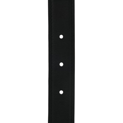 Hermes Swift Epsom 24mm Mini H Belt 75 Black Gold 5 of 5