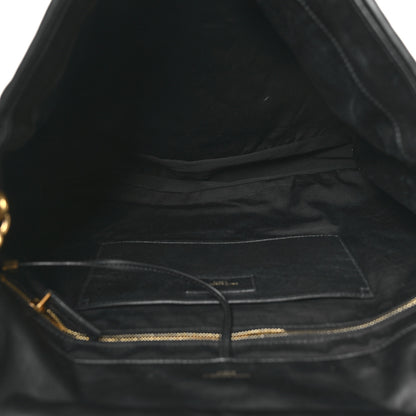 Saint Laurent Lambskin Matelasse Monogram Large Jamie 4.3 Black 5 of 9