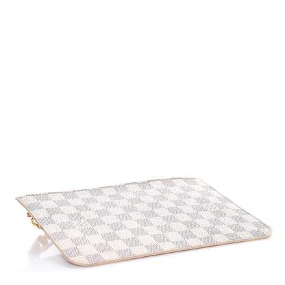 Louis Vuitton Damier Azur Neverfull MM GM Pochette 4 of 8