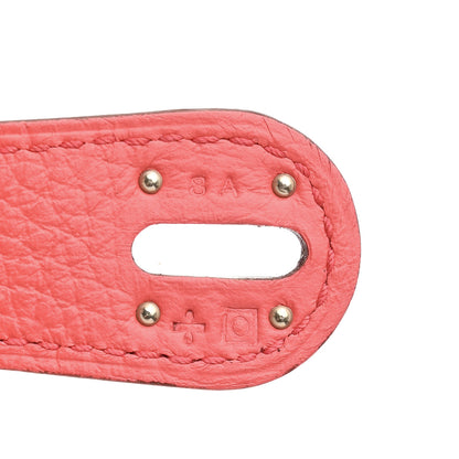 Hermes Taurillon Clemence Lindy 34 Rose Jaipur 7 of 13