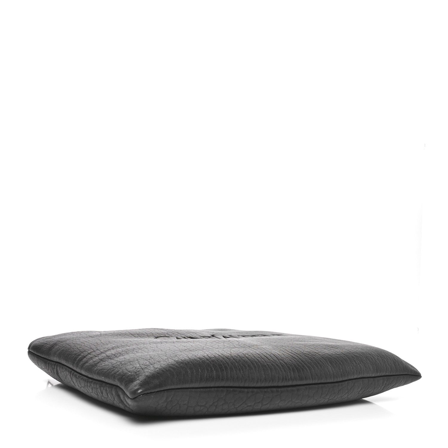 Saint Laurent Lambskin Large Puffy Pouch Black 4 of 11