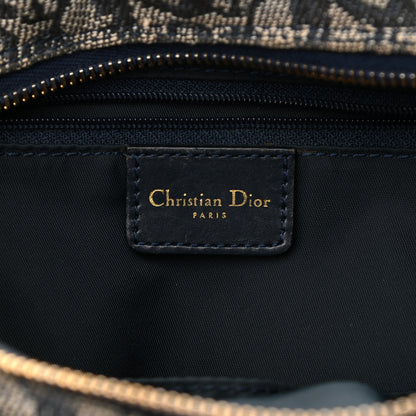 Christian Dior Monogram Boston Navy Blue 6 of 8